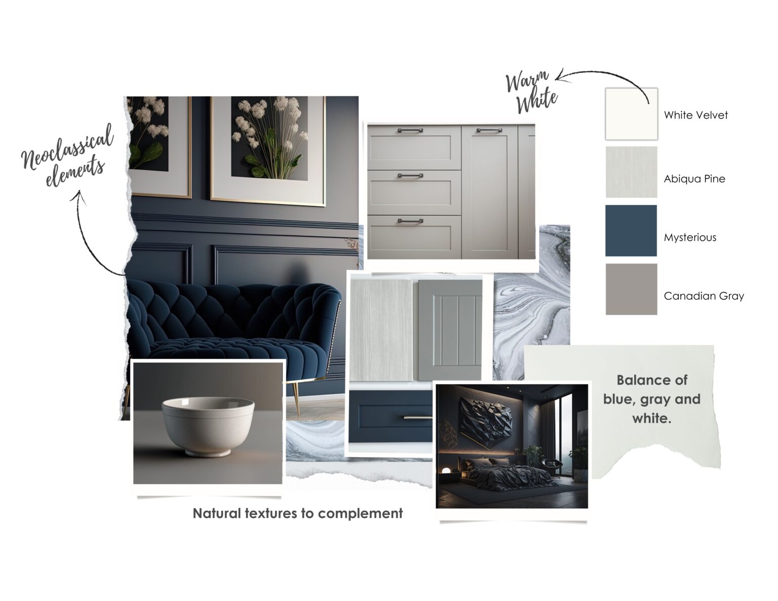 Focused Finishes Neoclassical Palette | JB Cutting Incorporated